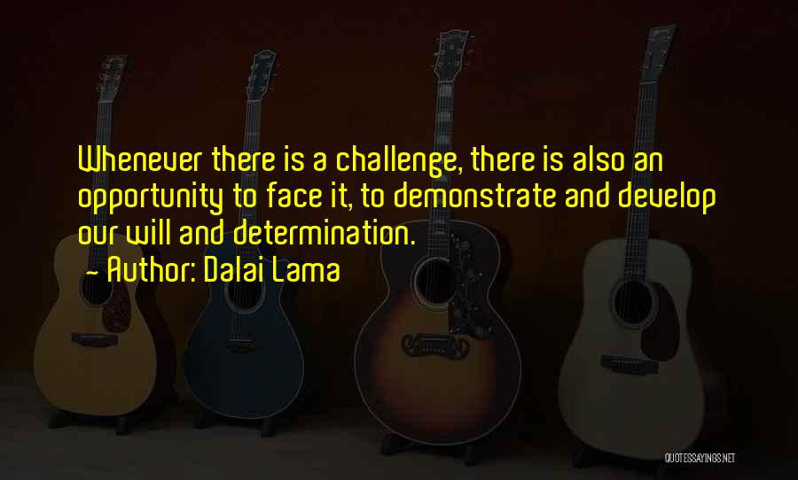 Opportunity And Challenges Quotes By Dalai Lama