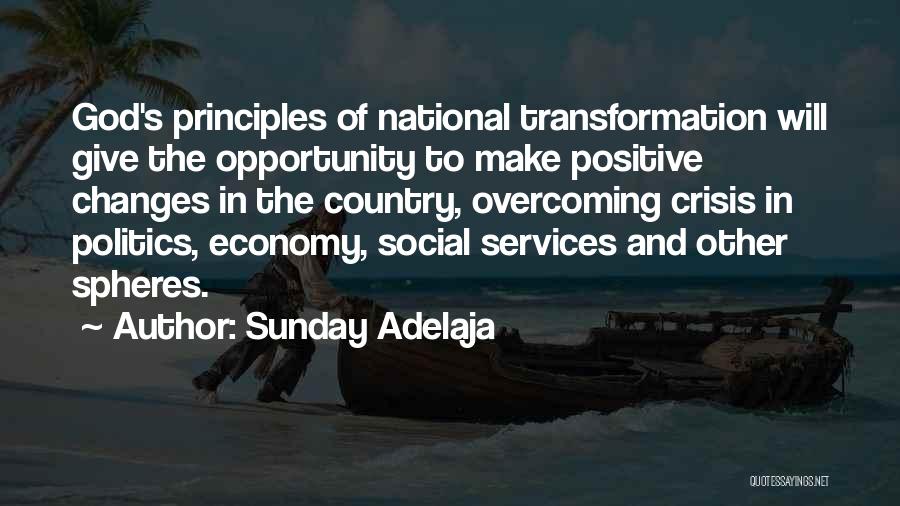 Opportunity And Crisis Quotes By Sunday Adelaja