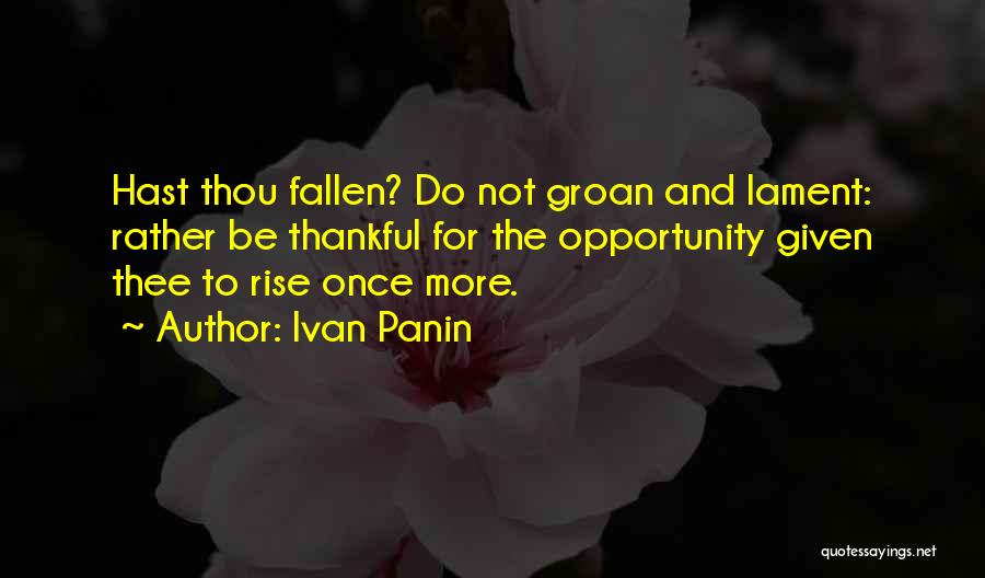 Opportunity And Failure Quotes By Ivan Panin