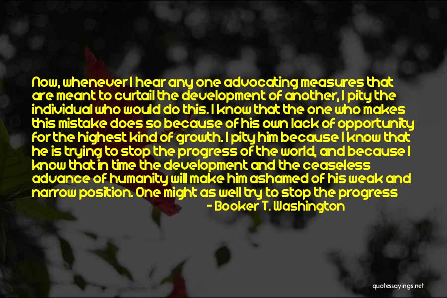 Opportunity And Growth Quotes By Booker T. Washington Opportunity And Growth Quotes By Booker T. Washington