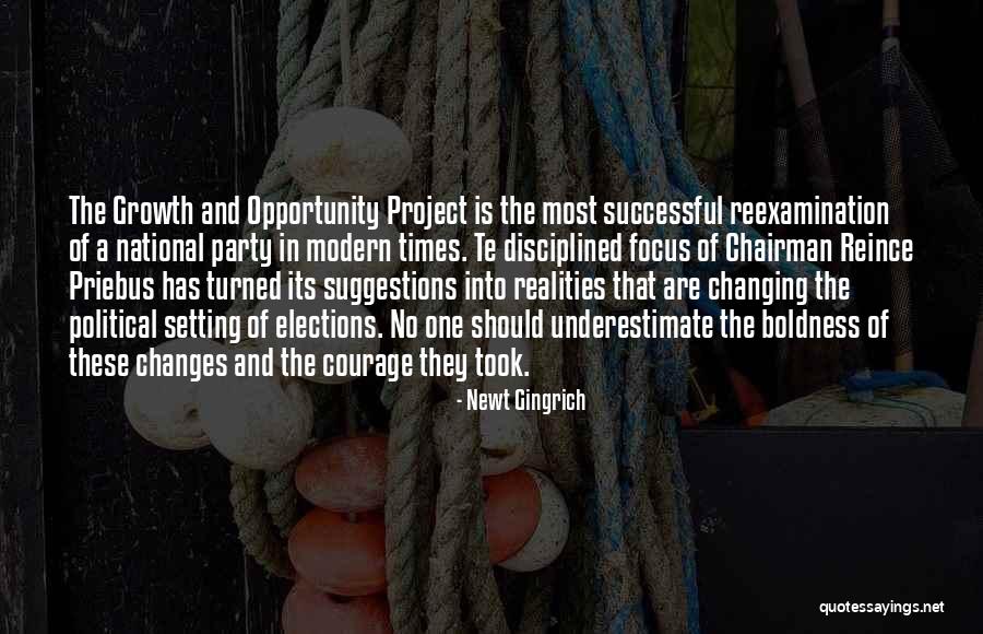 Opportunity And Growth Quotes By Newt Gingrich