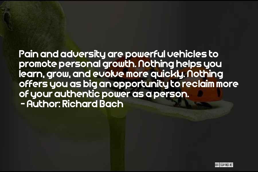 Opportunity And Growth Quotes By Richard Bach