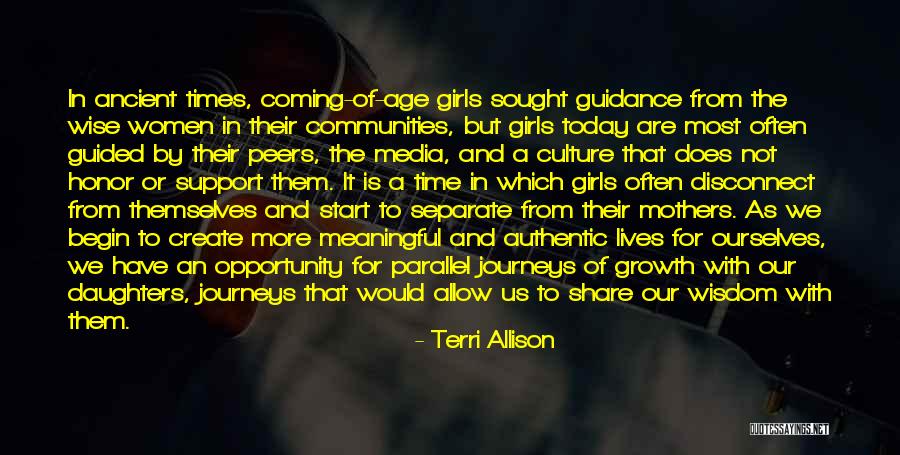 Opportunity And Growth Quotes By Terri Allison