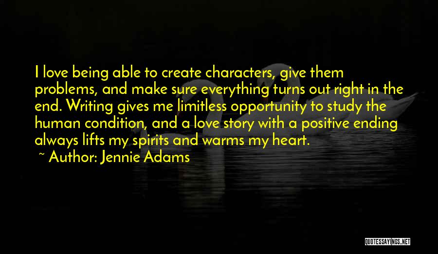 Opportunity And Problems Quotes By Jennie Adams