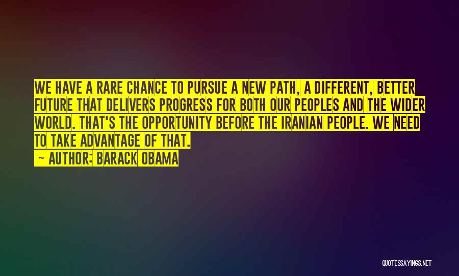 Opportunity And Quotes By Barack Obama
