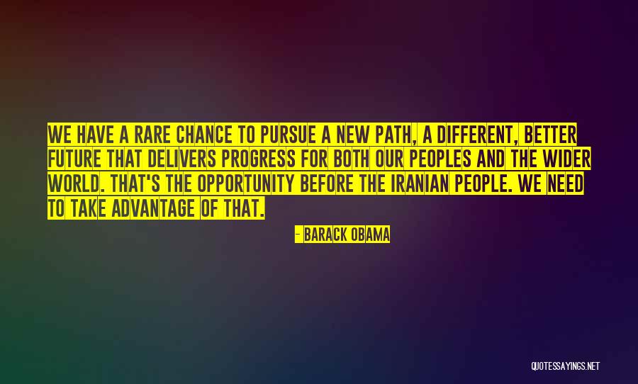 Opportunity And Quotes By Barack Obama