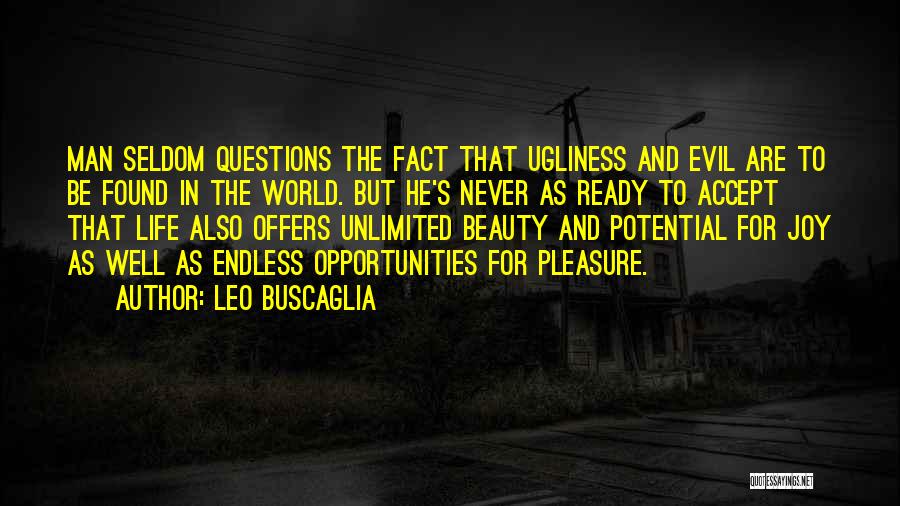 Opportunity And Quotes By Leo Buscaglia