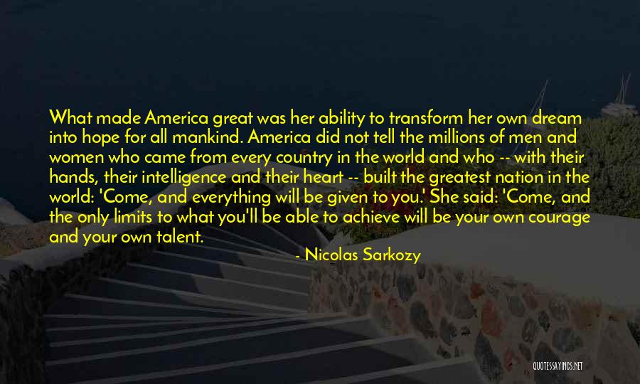 Opportunity And Quotes By Nicolas Sarkozy