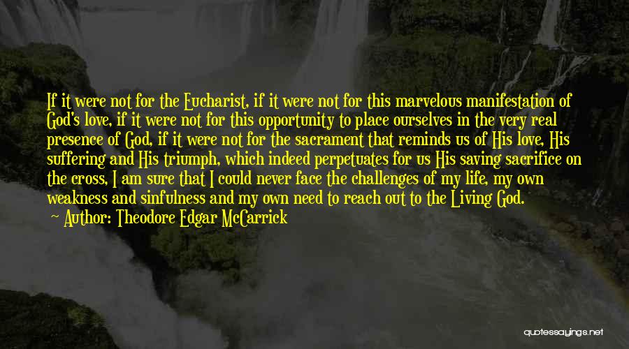 Opportunity And Quotes By Theodore Edgar McCarrick