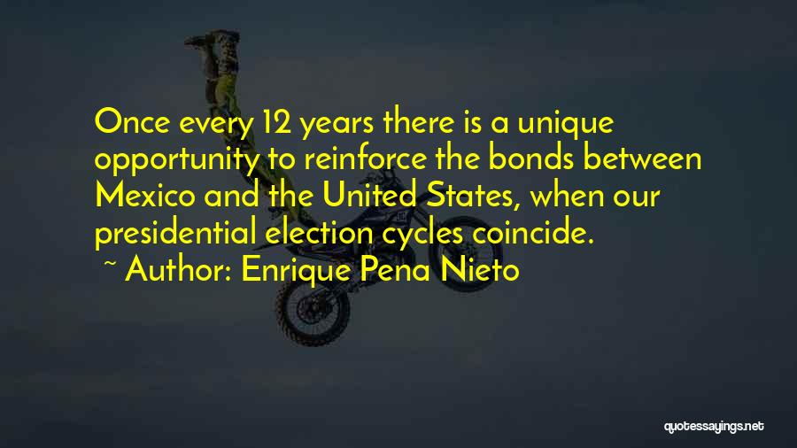 Opportunity Comes Once Quotes By Enrique Pena Nieto
