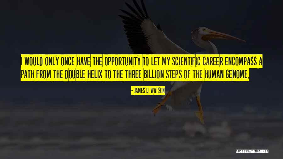 Opportunity Comes Once Quotes By James D. Watson Opportunity Comes Once Quotes By James D. Watson
