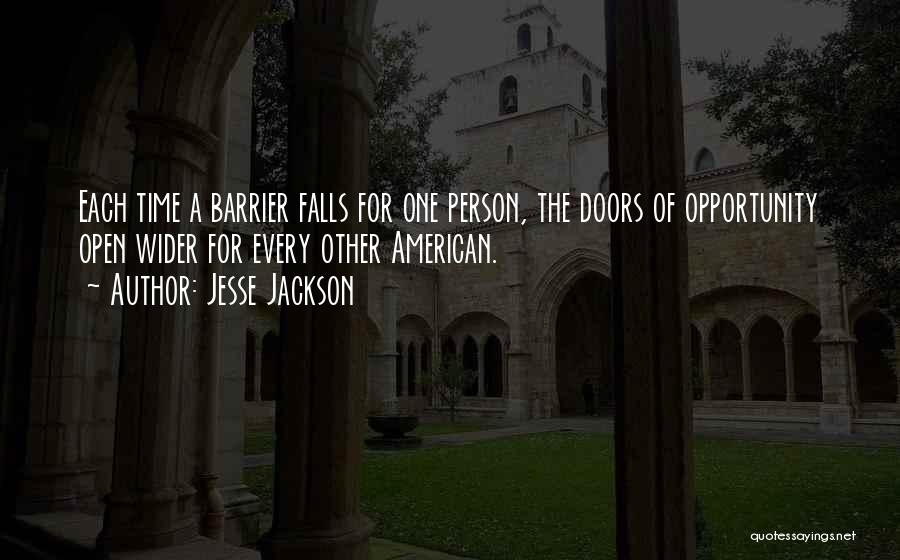 Opportunity Doors Quotes By Jesse Jackson
