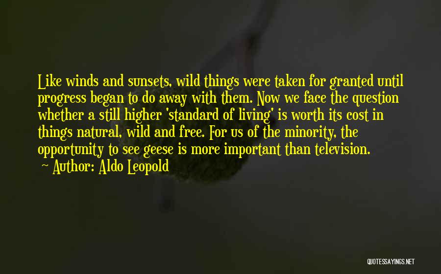 Opportunity Not Taken Quotes By Aldo Leopold