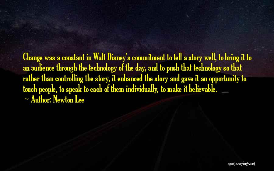 Opportunity Quotes By Newton Lee