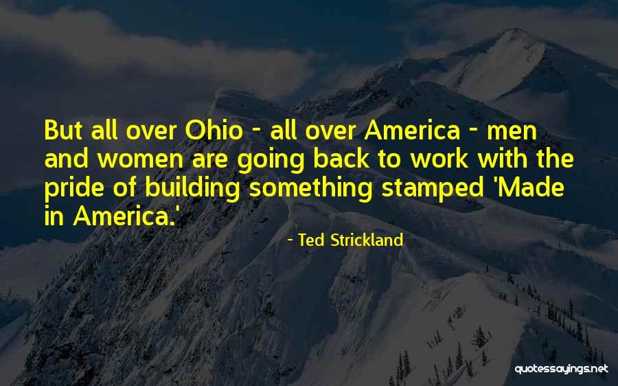 Opportunity Themes Quotes By Ted Strickland Opportunity Themes Quotes By Ted Strickland