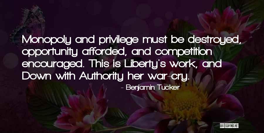 Opportunity To Cry Quotes By Benjamin Tucker Opportunity To Cry Quotes By Benjamin Tucker
