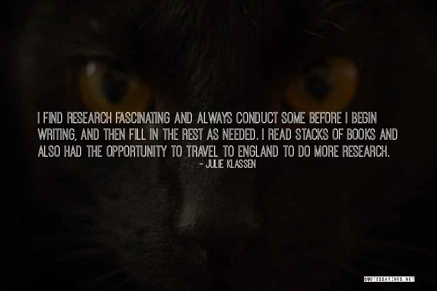 Opportunity To Travel Quotes By Julie Klassen Opportunity To Travel Quotes By Julie Klassen