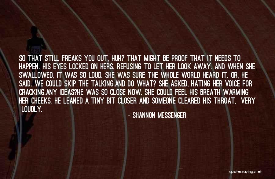Opposing Girl Quotes By Shannon Messenger Opposing Girl Quotes By Shannon Messenger