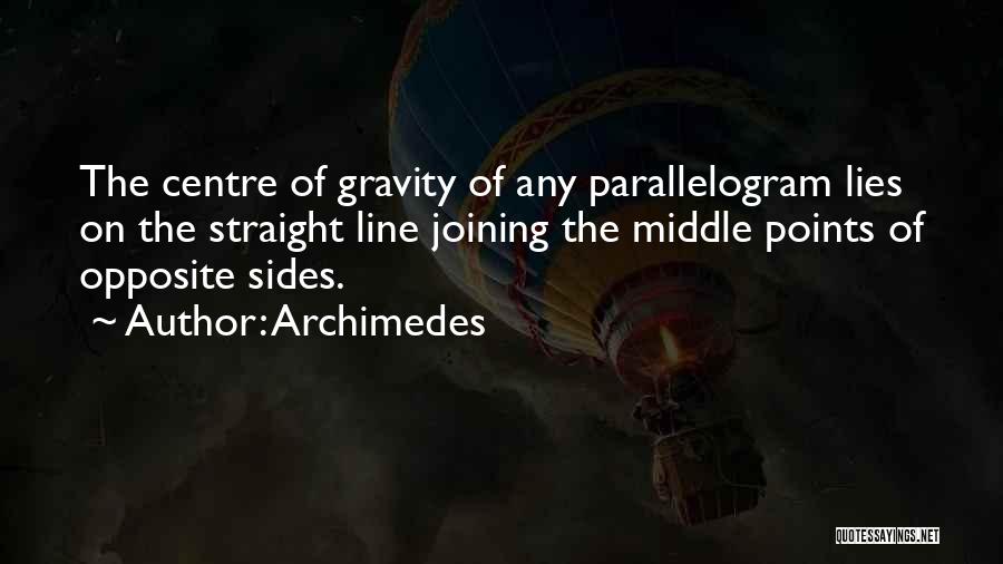 Opposite Sides Quotes By Archimedes