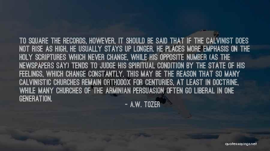 Opposite The Number Quotes By A.W. Tozer Opposite The Number Quotes By A.W. Tozer