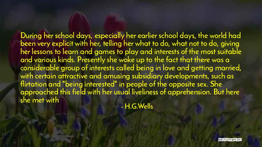 Opposite The Number Quotes By H.G.Wells Opposite The Number Quotes By H.G.Wells