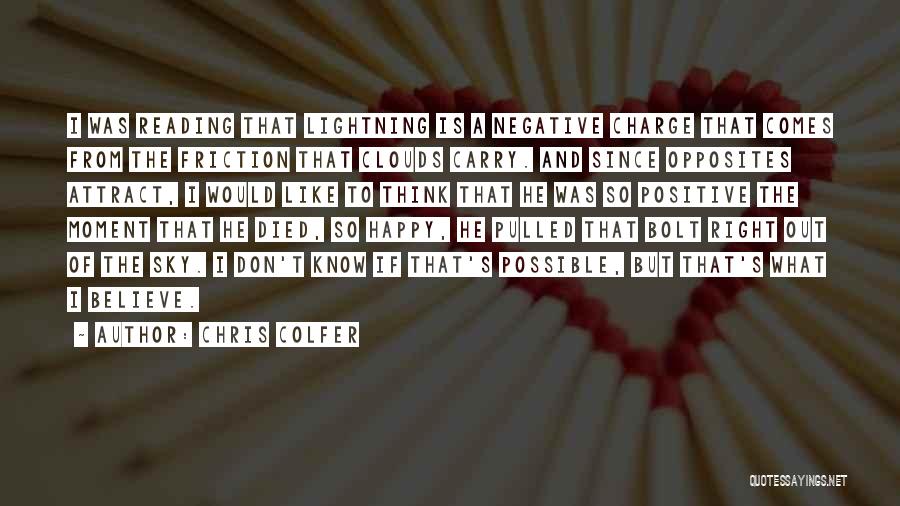 Opposites Attract But Quotes By Chris Colfer