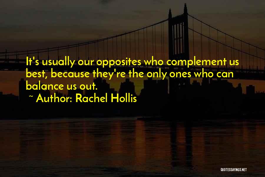 Opposites Balance Quotes By Rachel Hollis