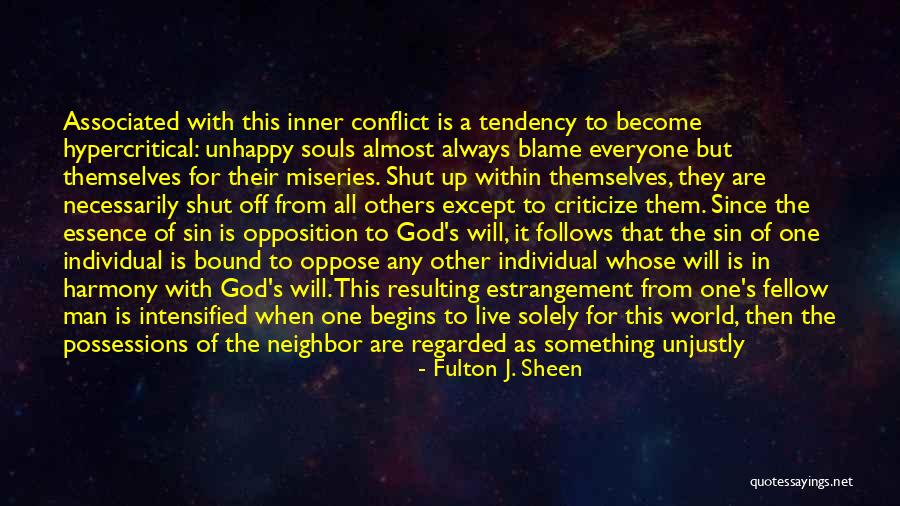 Opposition In Life Quotes By Fulton J. Sheen Opposition In Life Quotes By Fulton J. Sheen
