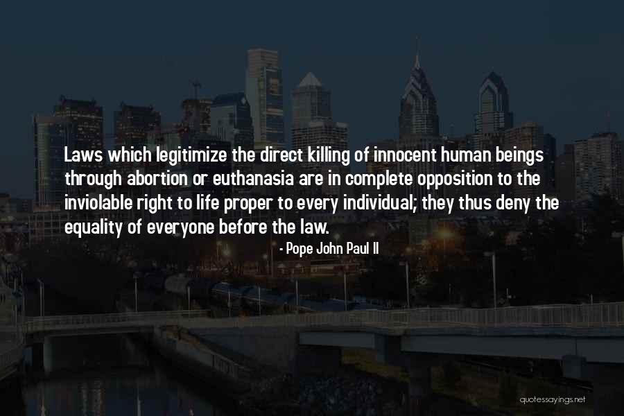Opposition In Life Quotes By Pope John Paul II Opposition In Life Quotes By Pope John Paul II
