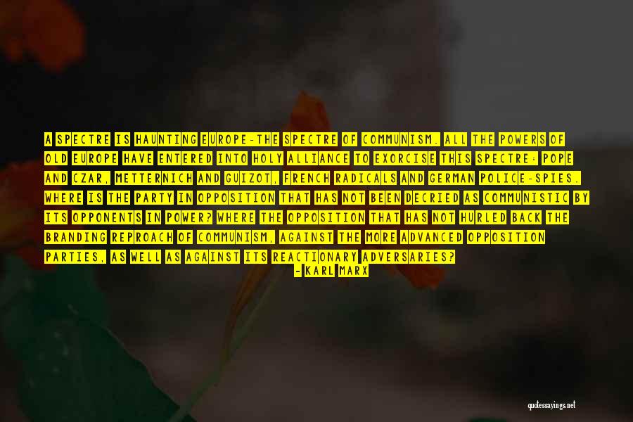 Opposition Parties Quotes By Karl Marx Opposition Parties Quotes By Karl Marx