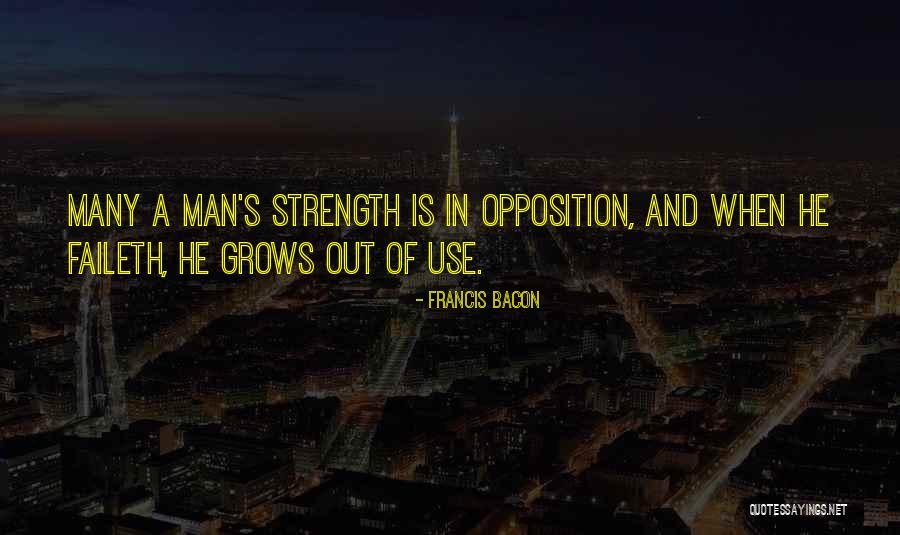 Opposition Quotes By Francis Bacon