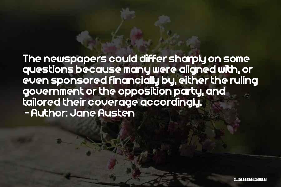 Opposition Quotes By Jane Austen
