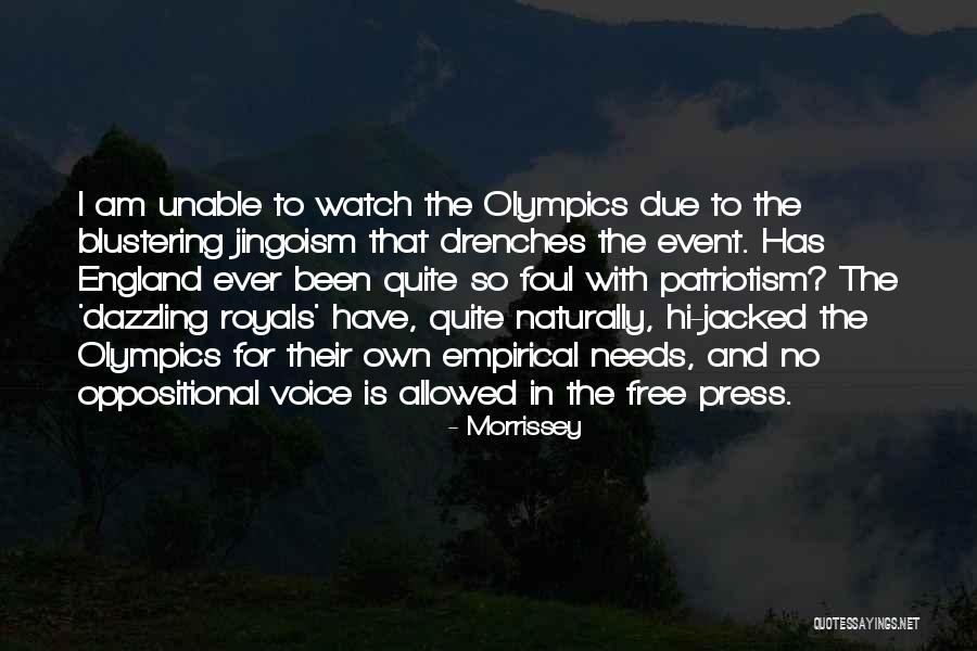 Oppositional Quotes By Morrissey Oppositional Quotes By Morrissey