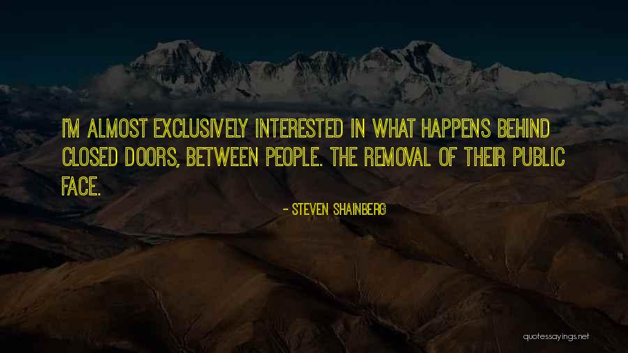 Opposizione Ordinanza Quotes By Steven Shainberg Opposizione Ordinanza Quotes By Steven Shainberg