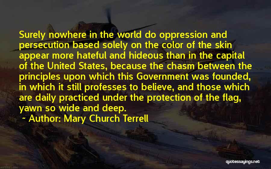 Oppression Government Quotes By Mary Church Terrell