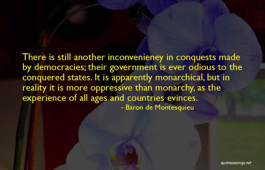 Oppressive Government Quotes By Baron De Montesquieu Oppressive Government Quotes By Baron De Montesquieu