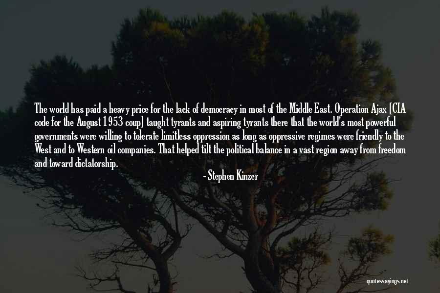 Oppressive Government Quotes By Stephen Kinzer Oppressive Government Quotes By Stephen Kinzer