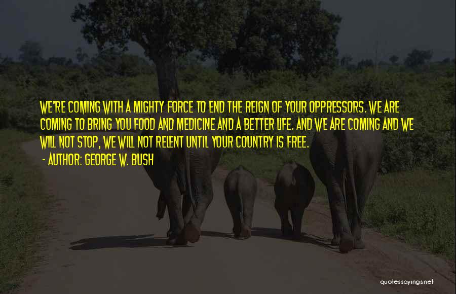 Oppressors Quotes By George W. Bush