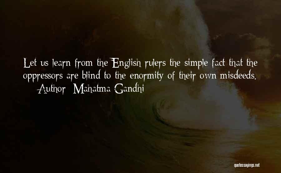 Oppressors Quotes By Mahatma Gandhi