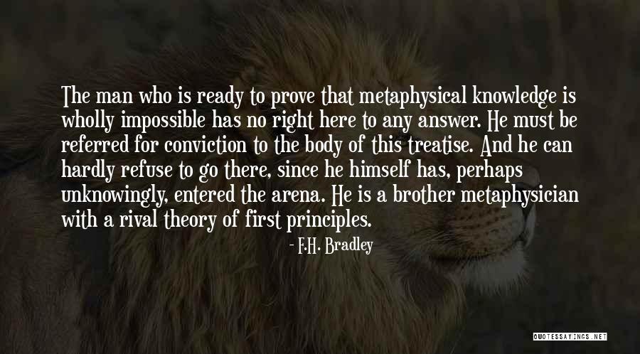 Oppsal Vaktmester Quotes By F.H. Bradley Oppsal Vaktmester Quotes By F.H. Bradley