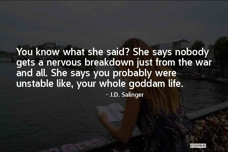 Oppure In Tedesco Quotes By J.D. Salinger Oppure In Tedesco Quotes By J.D. Salinger