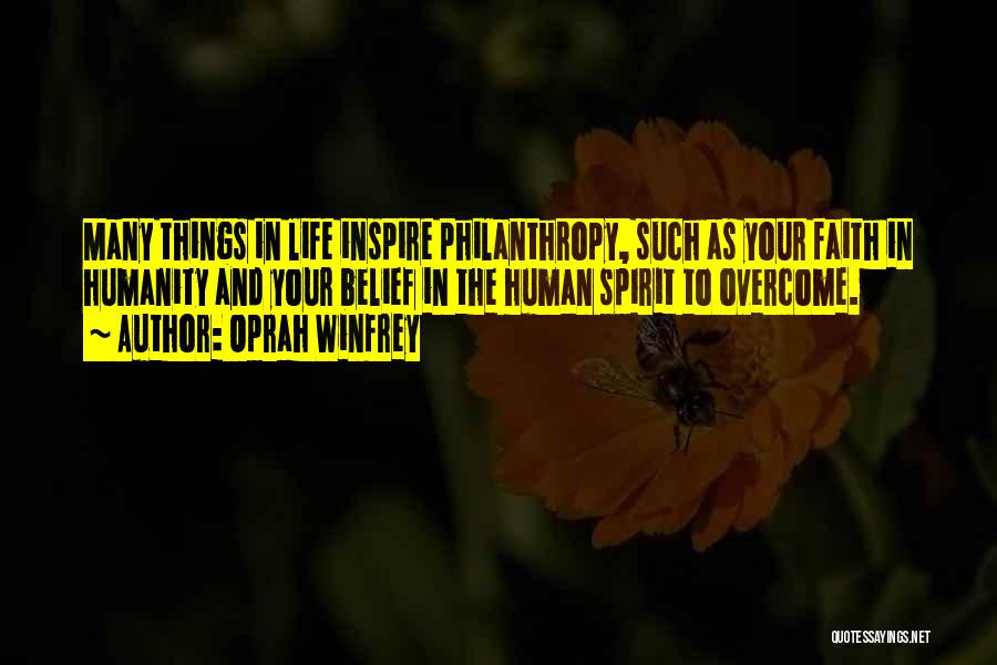 Oprah Philanthropy Quotes By Oprah Winfrey