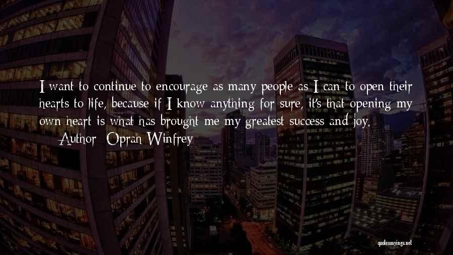 Oprah Success Quotes By Oprah Winfrey