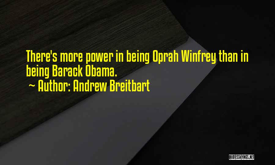 Oprah's Quotes By Andrew Breitbart