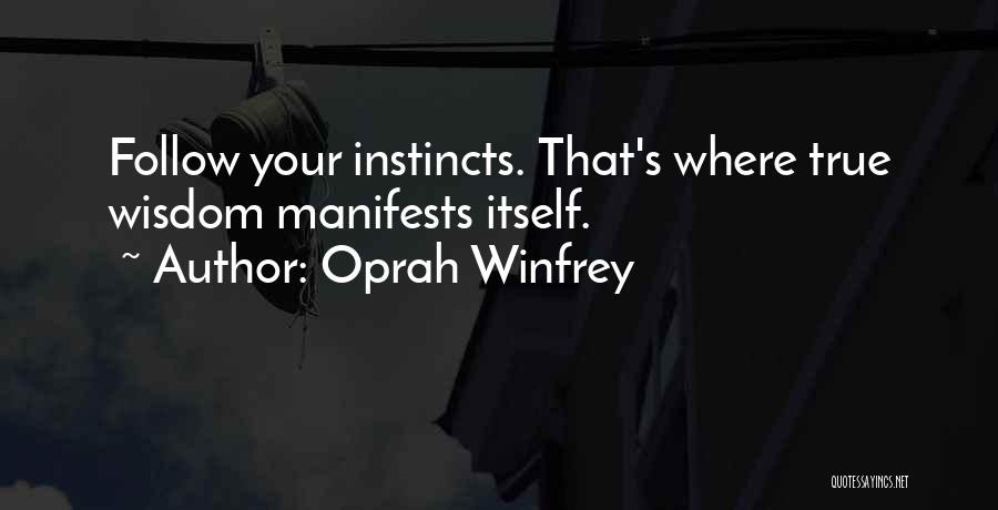 Oprah's Quotes By Oprah Winfrey