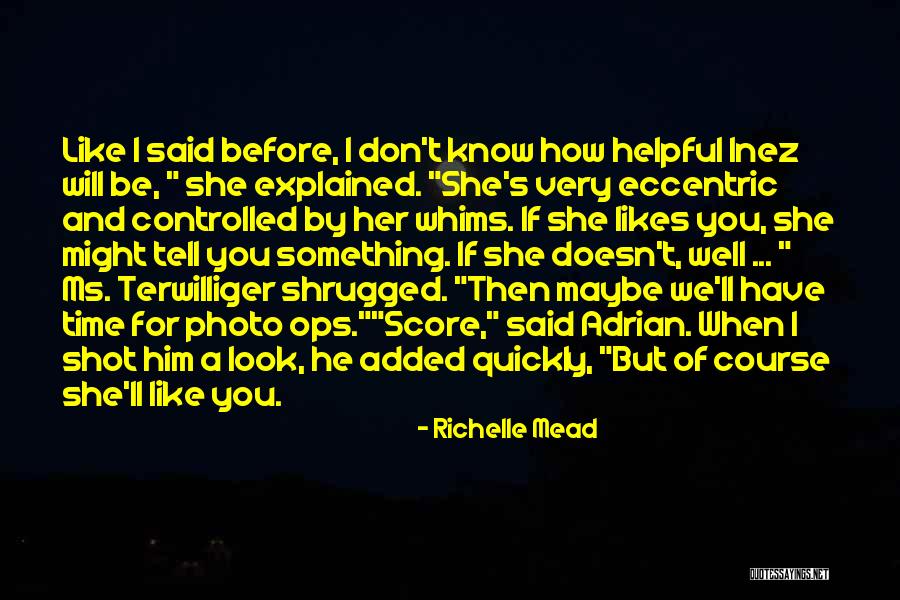 Ops Quotes By Richelle Mead Ops Quotes By Richelle Mead