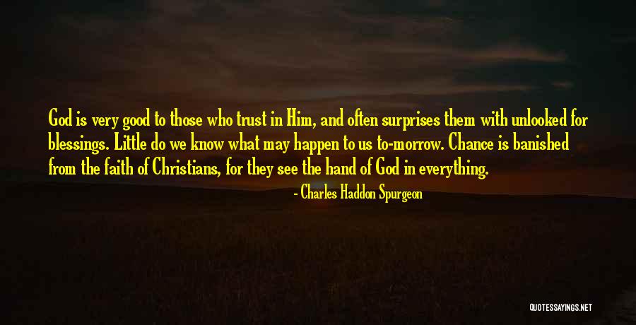 Optimism Trust And Self-confidence Quotes By Charles Haddon Spurgeon