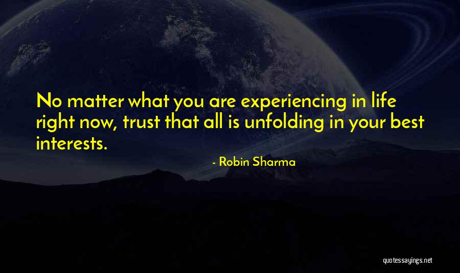 Optimism Trust And Self-confidence Quotes By Robin Sharma