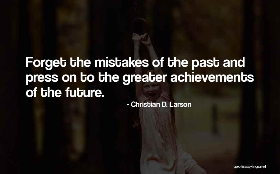 Optimistic Future Quotes By Christian D. Larson