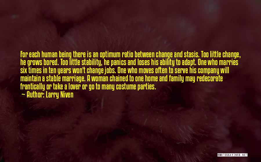 Optimum Quotes By Larry Niven